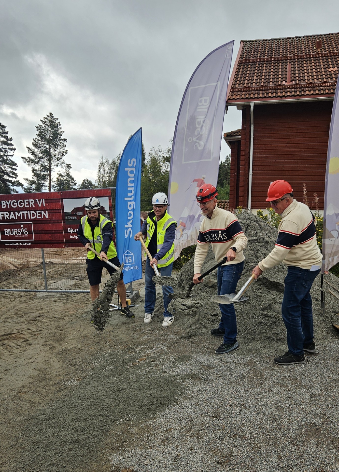 Frsta spadtaget hotell Bjurss Bergsgrd